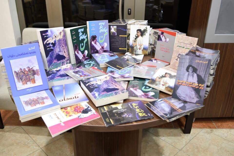 توزيع الأعمال الأدبية لگه‌لاوێژ على المكتبات العامة بإقليم كوردستان